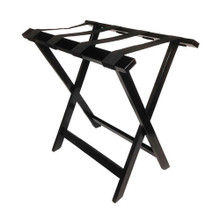 Standard Tall Wooden Luggage Rack, Espresso (4-Pack) | H1S