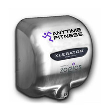 XLERATOR Hand Dryer, Anytime Fitness, Stainless, XL-SI