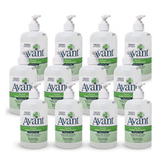 Avant 16.9 oz Alcohol Gel Fragrance Free Hand Sanitizer, (12/case)