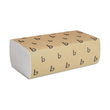 Multifold Paper Towels, White, 1-Ply, 16 Pack (250 Towels/Pack)