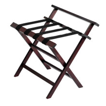 Aristocrat Wooden Luggage Rack, Rosewood (4-Pack) | H1S