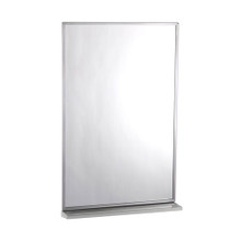 Bobrick Channel Frame Mirror with Shelf