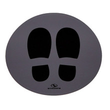 Stroops Social Distancing Vinyl Floor Decals, (Set of 3), SDFSKR-3