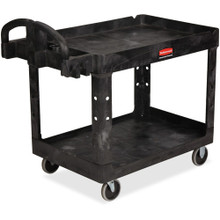 Heavy Duty Utility Cart, 2-Shelf | Rubbermaid