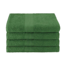 25x52 Ring Spun Bath Towel, Hunter Green, 10.5lb (6 Towels)