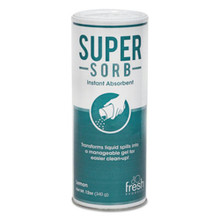 Super-Sorb Liquid Spill Absorbent, Lemon Scent, 12 oz (6/Box) | Fresh Products