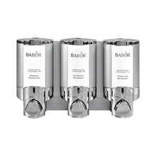Babor Lime & Green Tea AVIVA Chrome/Satin 3 Chamber Refillable Dispenser