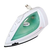 GreenSense Mid-Size Steam Iron, White/Green (4 Pack) | Sunbeam