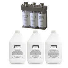 Beekman 1802™ Bath & Body Care Gallon Sampler Case + Oval Dispenser