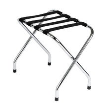 Standard Metal Luggage Rack, Chrome (4-Pack) | H1S