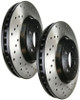 Stop Tech Cross Drilled Rotors (Right Rear) 128.34080R, 2007-2010 BMW 335i