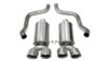 Corsa Xtreme Axle Back Exhaust 14469, 2005-2008 Chevy C6 Corvette 6.0L / 6.2L