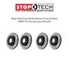 StopTech Cross Drilled Brake Rotors Package for BMW F30 F32 328i 335i 428i 435i