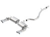 Borla S Type Cat-Back Exhaust 140631 for 2015-2020 Audi S3