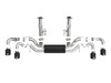 AFe Mach Force XP Cat Back Exhaust w/Muffler (w/NPP) Black Tips 49-34124-B 2020+ C8 Corvette