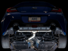 AWE Track Edition Exhaust Diamond Black Tips for Subaru BRZ - 3020-33279