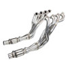 Kooks 1 7/8in x 3in SS Longtube Headers w/ Green Catted Pipes - Kooks 16-23 Chevrolet Camaro SS (2260H430)