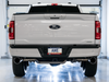 AWE 0FG Dual Split Rear Exhaust for '21+ Ford F-150 - 5" Chrome Silver Tips - 3015-32105