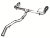 AWE Track Edition Axleback Exhaust for BMW G20 330i/430i - Chrome Silver 3020-32429