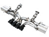 AWE SwitchPath Exhaust for C8 Corvette Z06 - Diamond Black Tips - 3025-43906