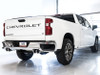 AWE Tuning 4th Gen  Silverado/Sierra 1500 6.2L 0FG Catback Split Rear Exit (w/ Bumper Cutouts) - Quad Chrome Tips