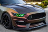 Oracle Dynamic ColorSHIFT RGB+A -Black Edition Headlights 15-17 Ford Mustang (8199-332)