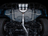 AWE Track Edition Exhaust for FL5 Civic Type R - Triple Chrome Silver Tips 3020-52287
