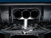 AWE Track Edition Exhaust for FL5 Civic Type R - Triple Diamond Black Tips 3020-53287