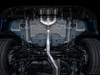 AWE Track Edition Exhaust for FL5 Civic Type R - Triple Diamond Black Tips 3020-53287