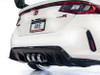 AWE Touring Edition Exhaust for FL5 Civic Type R - Triple Chrome Silver Tips 3015-52287