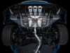 AWE Touring Edition Exhaust for FL5 Civic Type R - Triple Chrome Silver Tips 3015-52287