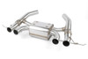 Dinan Valved Axle-Back Exhaust - 2021-2026 BMW M3/M4 G80 G82 (D660-0093-BLK)
