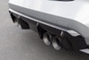 Dinan Valved Axle-Back Exhaust - 2021-2026 BMW M3/M4 G80 G82 (D660-0093-BLK)