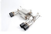 Dinan Free Flow Axle-Back Exhaust - 2015-2020 BMW M3/M4 F80 F82 (D660-0050-BLK)