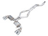 AWE Tuning Touring Edition Exhaust - Chrome Silver Tips 2022-2026 BMW M240i (G42) (3015-42240)