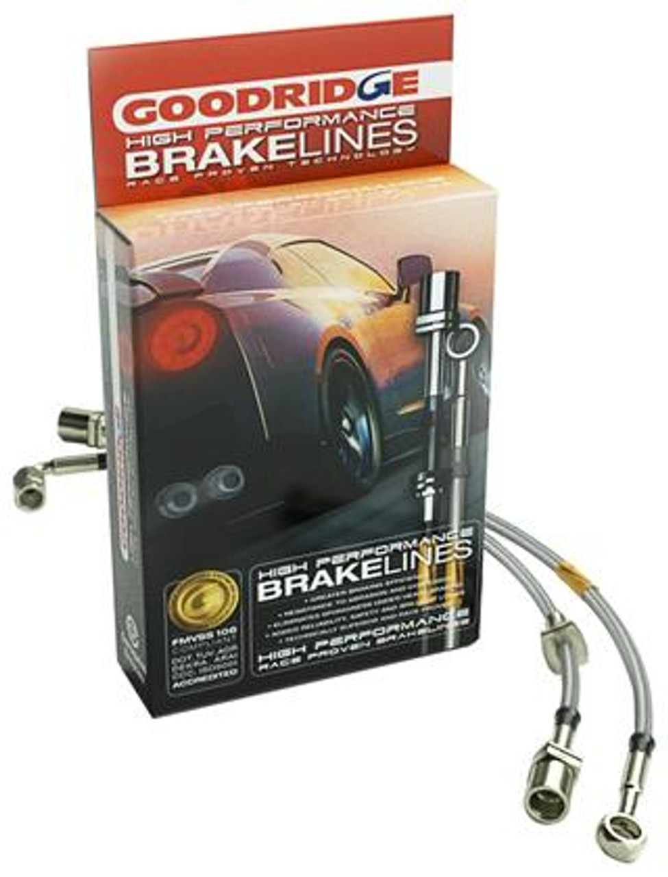 Goodridge G Stop Stainless Steel Brake Line Upgrade (20104) 02-06 Acura RSX Type S