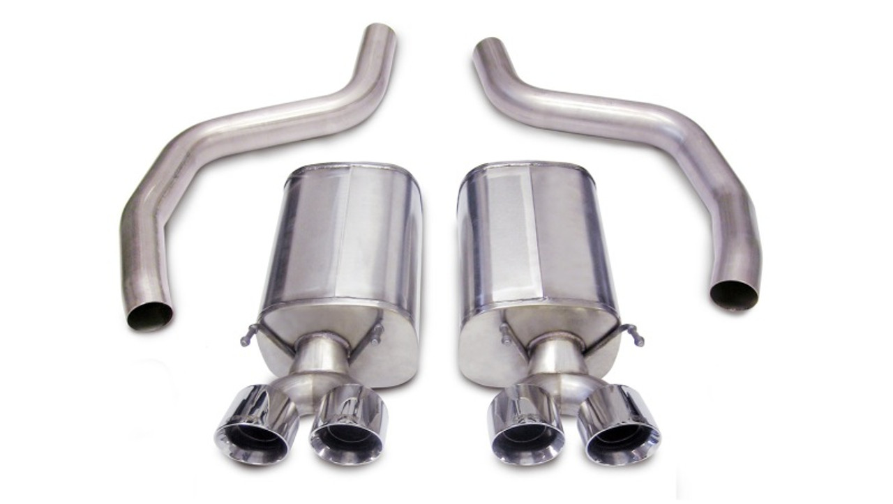 Corsa Sport Axle Back Exhaust 14164, 2006-2013 Chevrolet C6 Corvette Z06 / ZR1