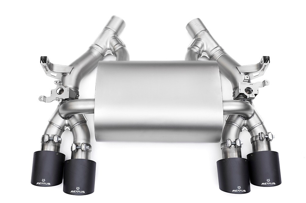 REMUS  M3 F80 M4 F82 マフラー本体 Remus Axle Back Exhaust BMW F80 / F82 M3 & M4