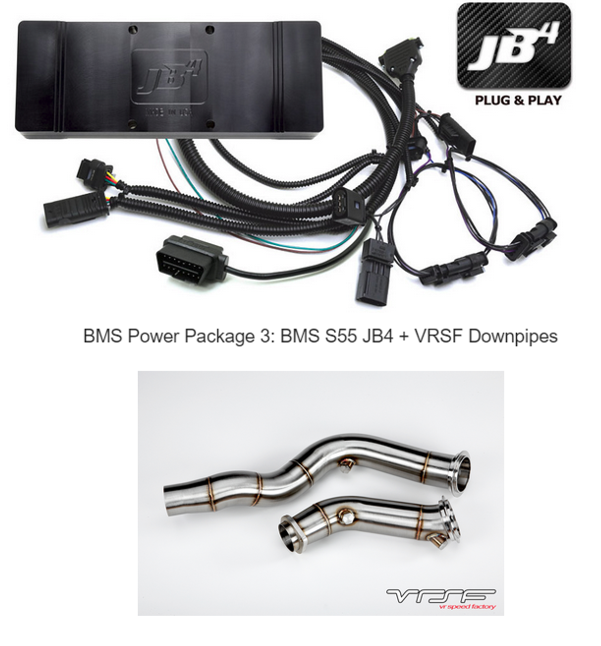 vrsf downpipes m4