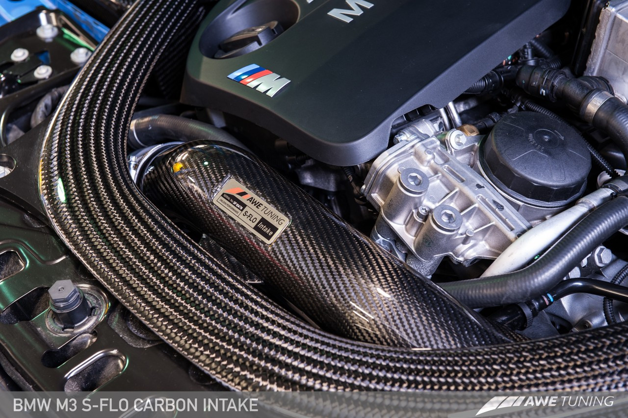 AWE Tuning BMW F80 / F82 M3 M4 S Flo Carbon Intake