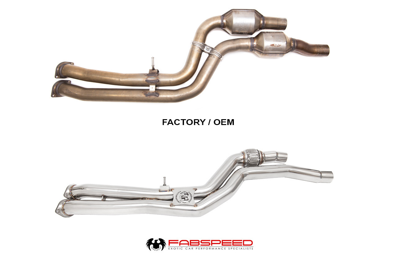 Fabspeed BMW M3 & M4 F80 / F82 / F83 M-Performance Secondary Catbypass X-Pipe