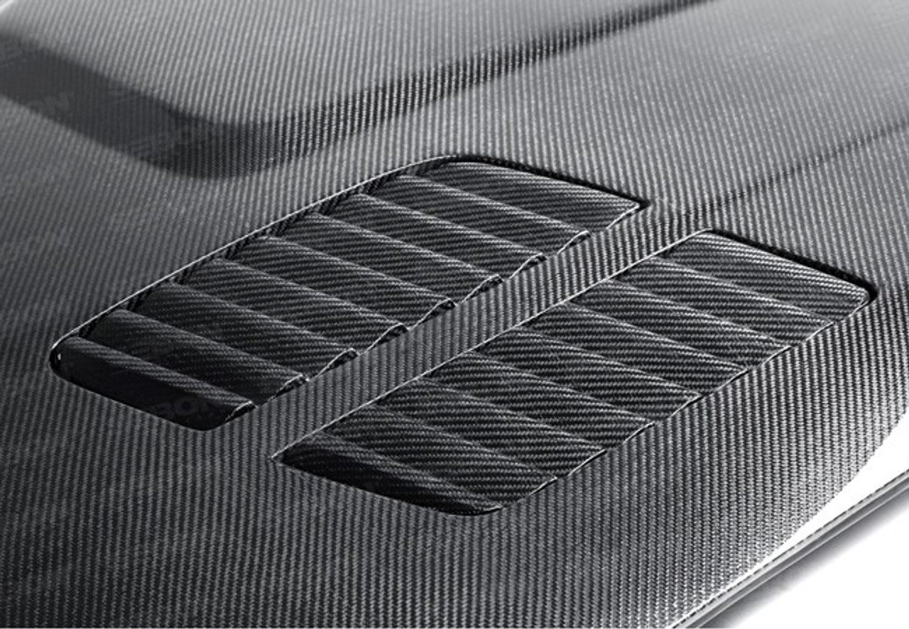 Seibon GTR Style Carbon Fiber Hood HD1213BMWF30-GTR, 2013-2016 BMW F30 / F32