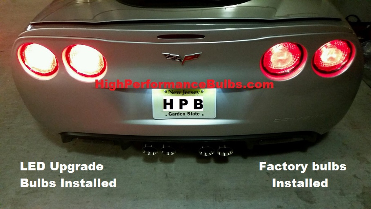 HPB OEM Tail Light LED Upgrades (80W x 4)  - Chevrolet Corvette C6