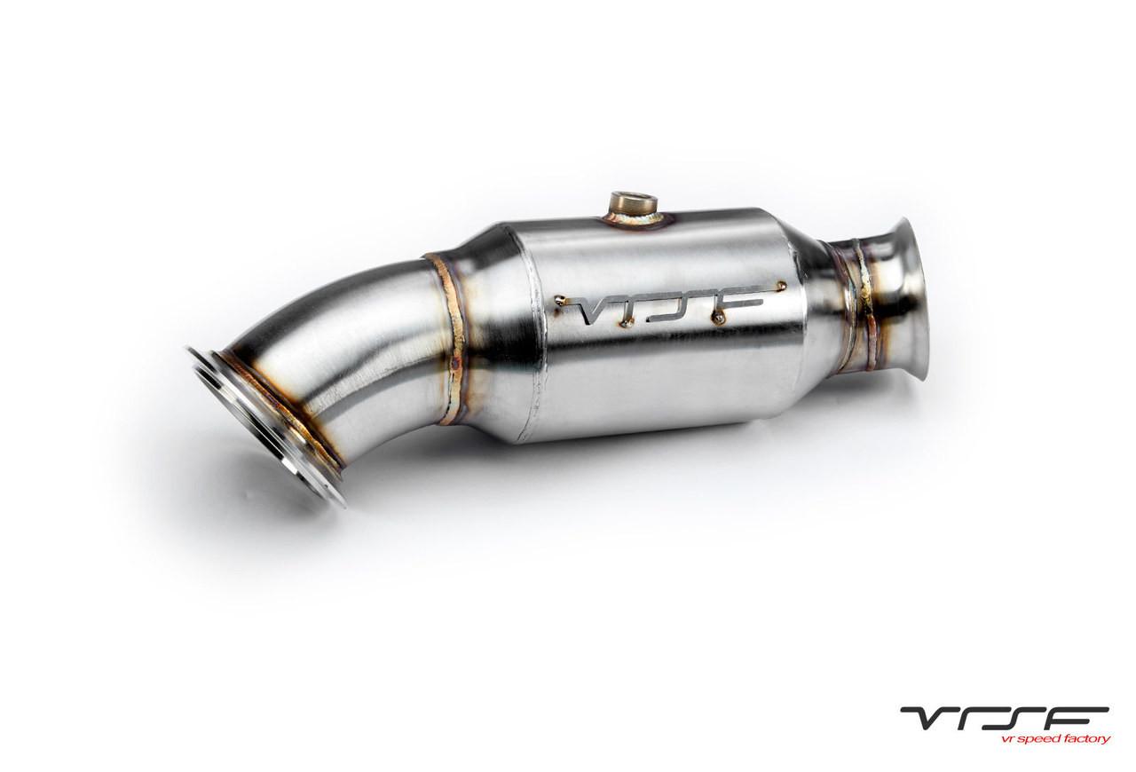 VRSF Catted Downpipe 4" 2014+ BMW N55 M235i 435i M2 & 335i