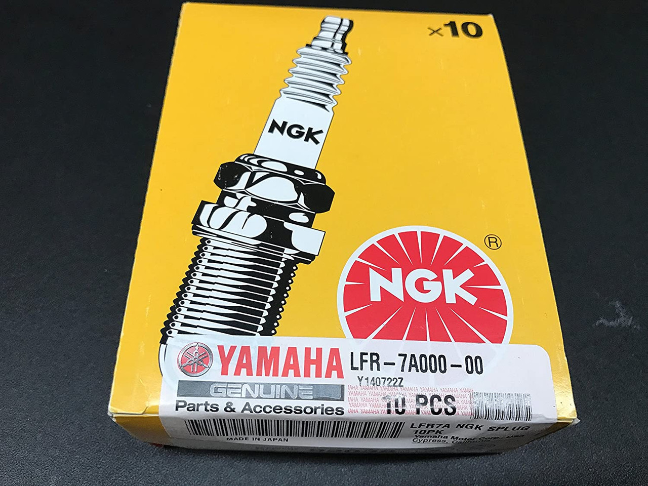 NGK LFR7A Spark Plug for 2014-2021 FX SVHO FZR FZS GP1800 (92038)