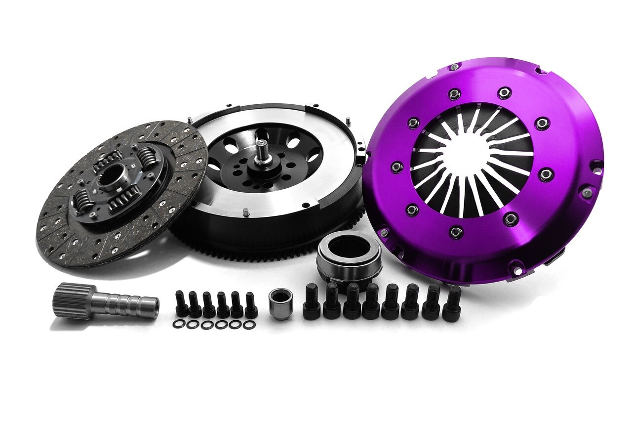 XClutch Stage 1 Single Sprung Organic Clutch & Flywheel (8 Bolt) for 07-1/2009 BMW 135i / 335i N54 - XKBM24565-1A 