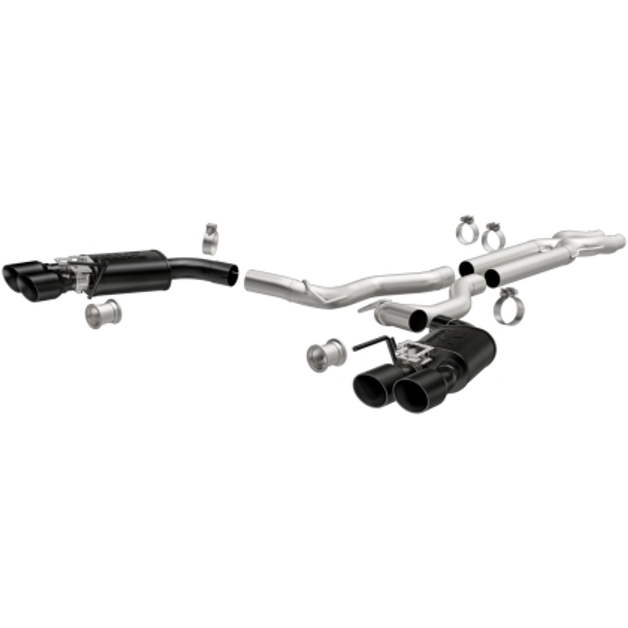 Magnaflow Competition Series Cat-Back Exhaust  W/ Black Tips 19369 for 2018-2019 Ford Mustang GT