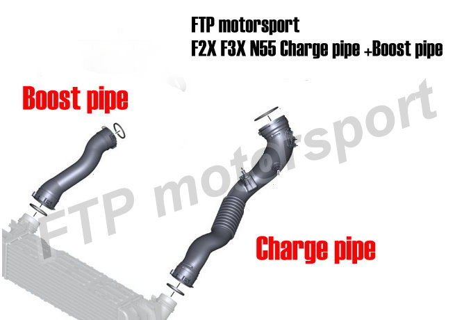 FTP BMW N55 Charge Pipe & Boost Pipe Combo 13-16 BMW 335i 435i