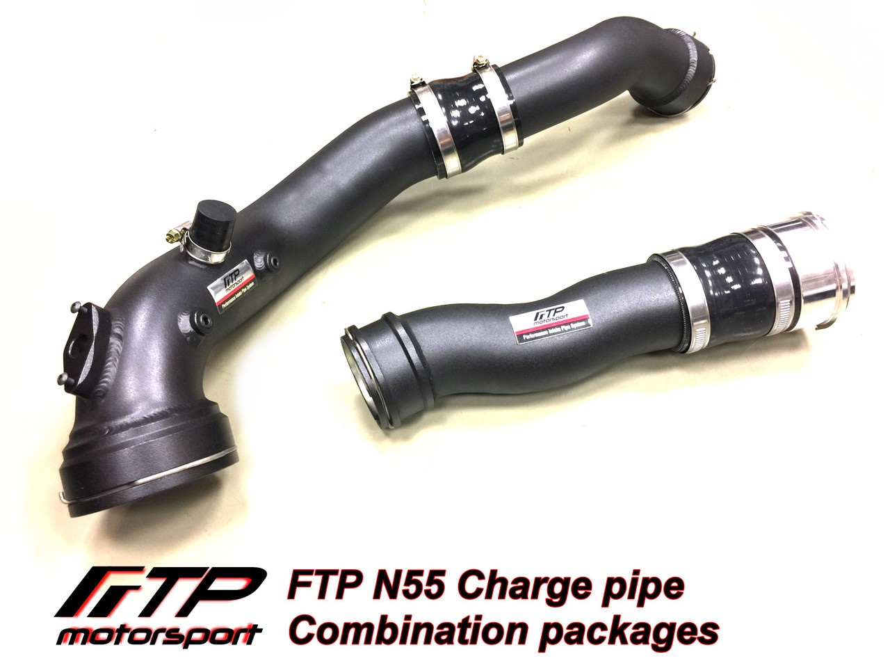 FTP BMW N55 Charge Pipe & Boost Pipe Combo 13-16 BMW 335i 435i M235i F30 / F32 / F22