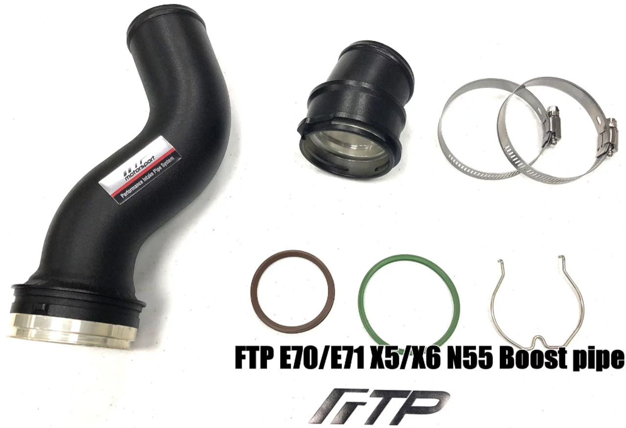 FTP Boost Pipe - Turbo to Intercooler Pipe for BMW X5/X6 35i E70/E71 